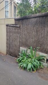 Hand-Thatched-High-Brush-Fence