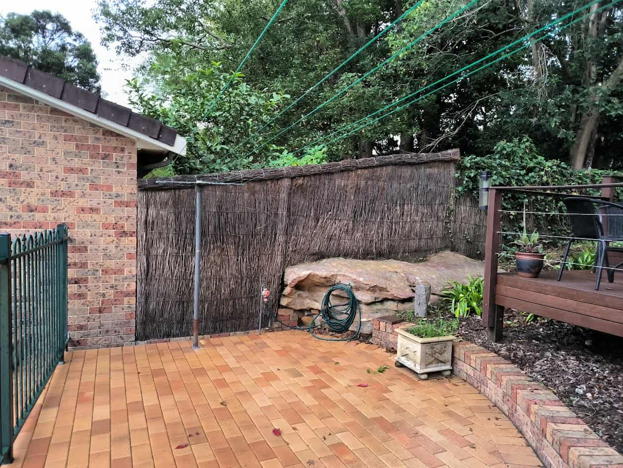 Brush Fence Repair for property sale Hornsby Heights North Shore